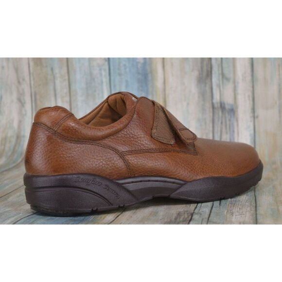 Dr. Comfort William Men\'s Size 11.5 (M) Brown Leather Orthopedic Comfort Shoes main image 7